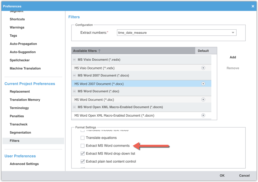 adding pdf file to wordfast pro 5 for mac